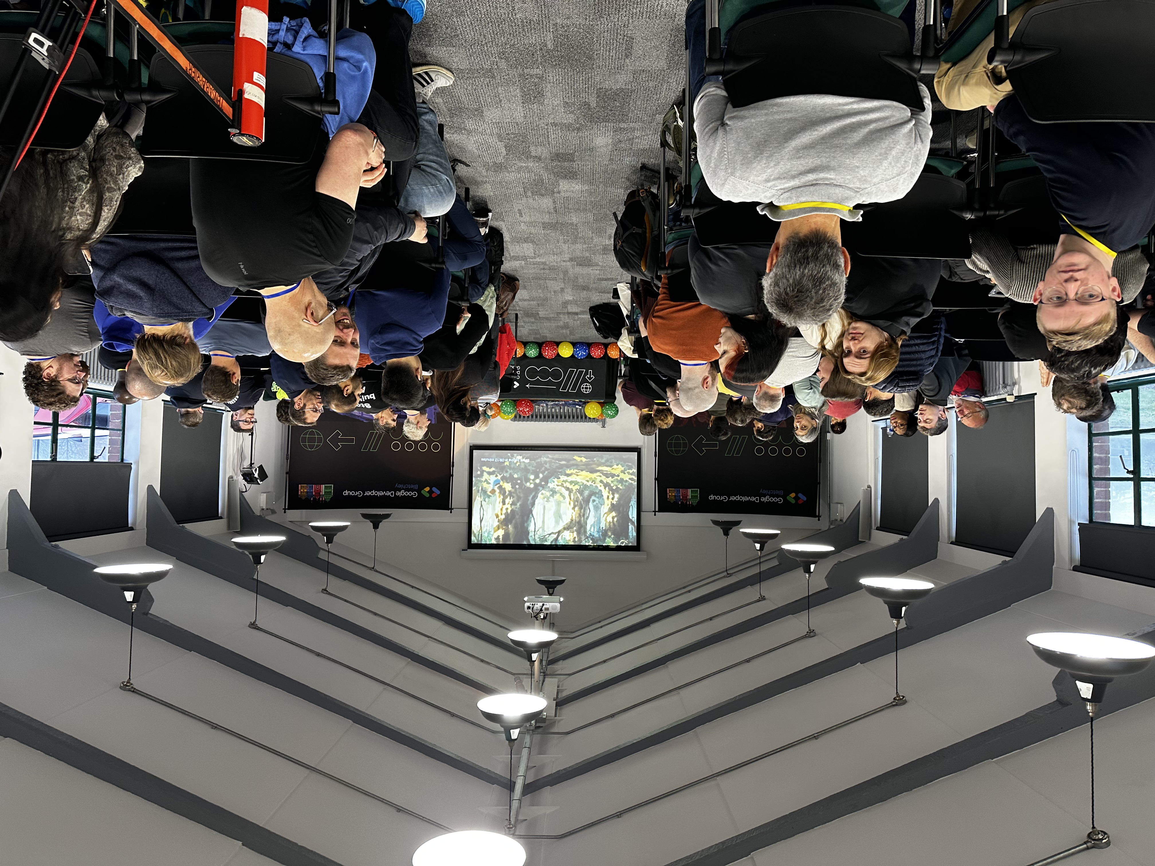 Keynote stage at DevFest Bletchley