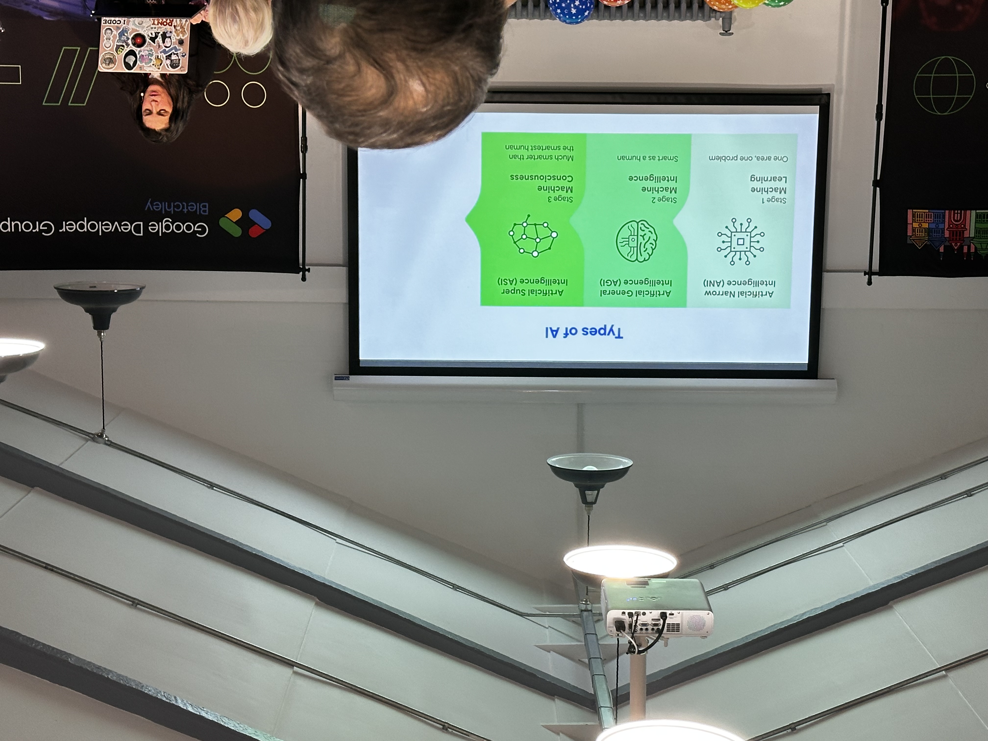 Patty O’Callaghan on stage