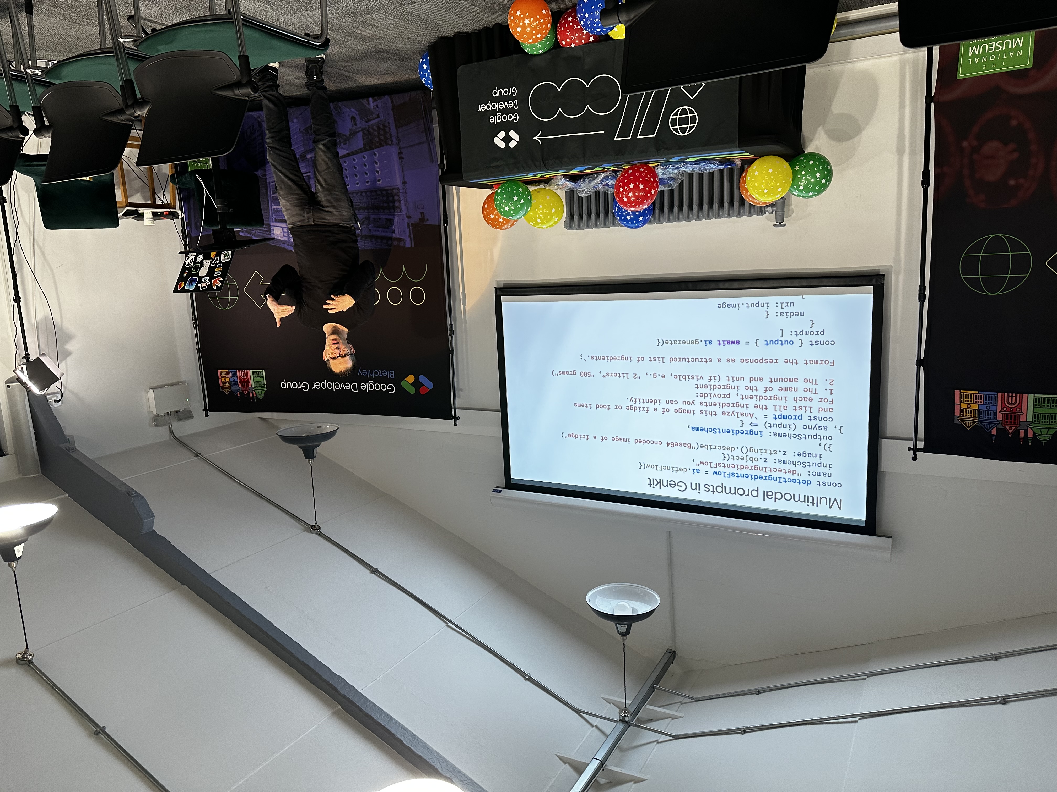 Peter Friese presenting