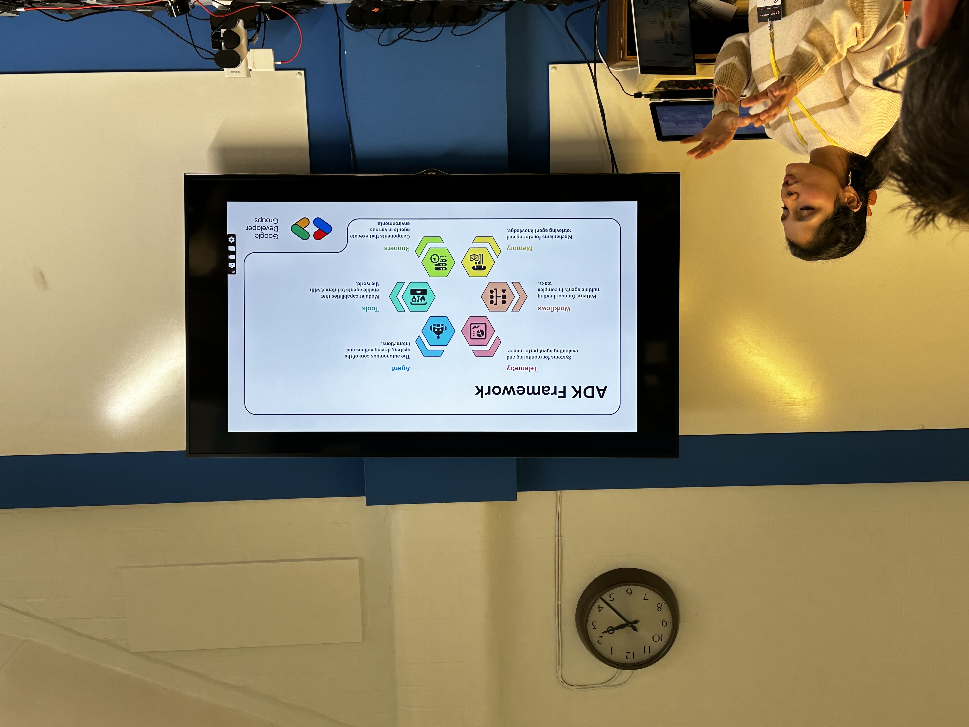 Sonali Goel running the workshop